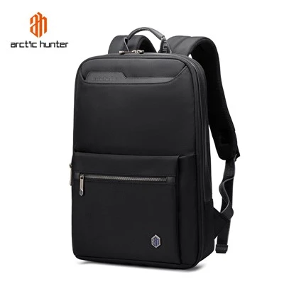 Mochila fina expansível para laptop empresarial